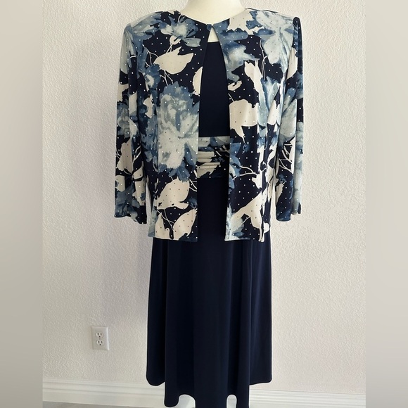Jessica Howard Dresses & Skirts - Jessica Howard Navy Two-Piece Dress